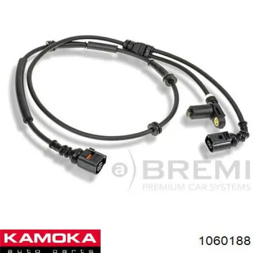 1060188 Kamoka Датчик АБС (ABS) задний, правый