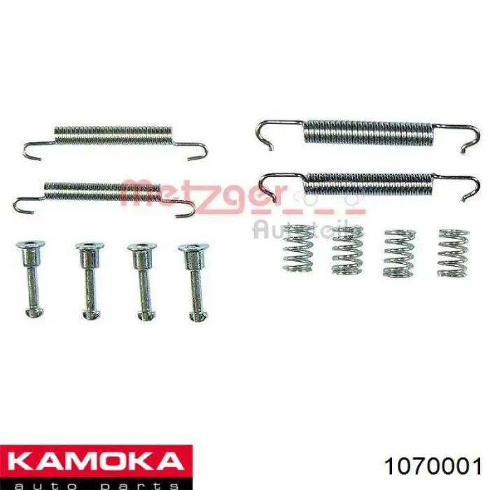 Купить 1070001 Kamoka Монтажный комплект задних барабанных колодок