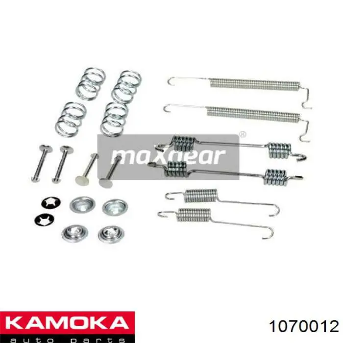 Монтажный комплект задних барабанных колодок Denckermann B160031