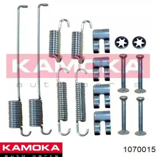 Монтажный комплект задних барабанных колодок 1070015 Kamoka
