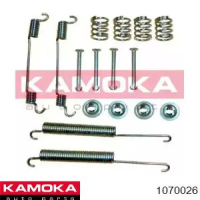 1070026 Kamoka монтажный комплект задних барабанных колодок