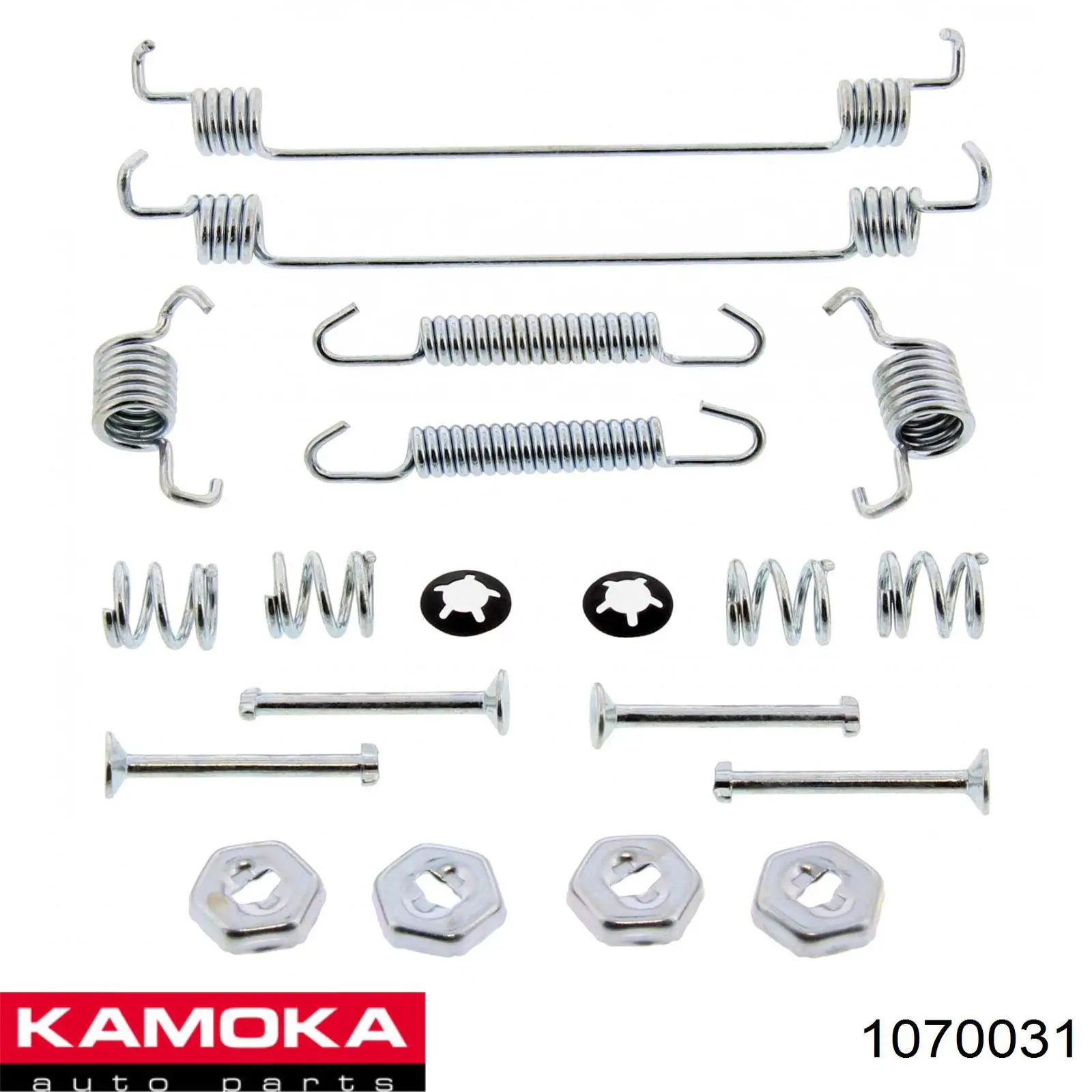 Купить 1070031 Kamoka Монтажный комплект задних барабанных колодок
