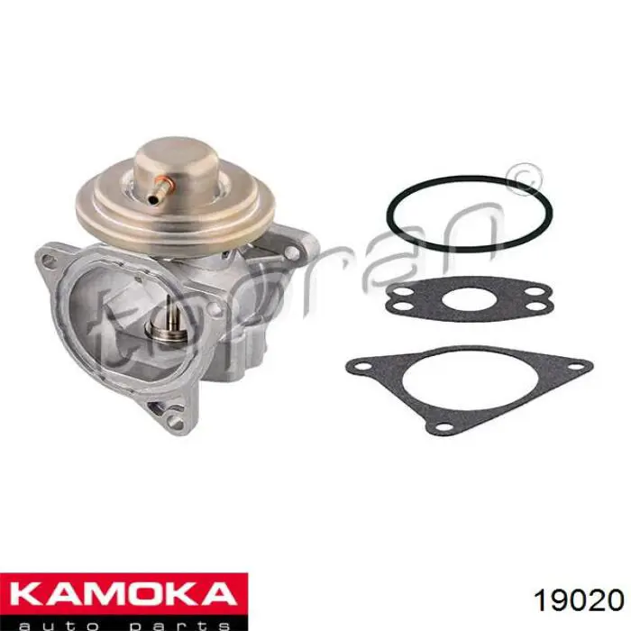 Купить 19020 Kamoka Клапан EGR системы рециркуляции отработавших газов