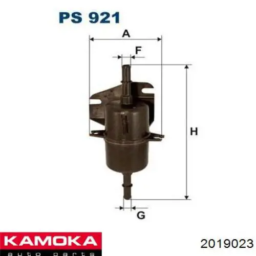 Чехол амортизатора переднего Kamoka 2019023 цена, от 1.39 USD