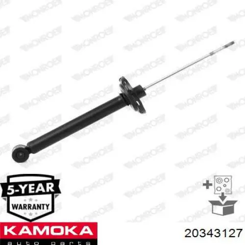 20343127 Kamoka Амортизаторы задние