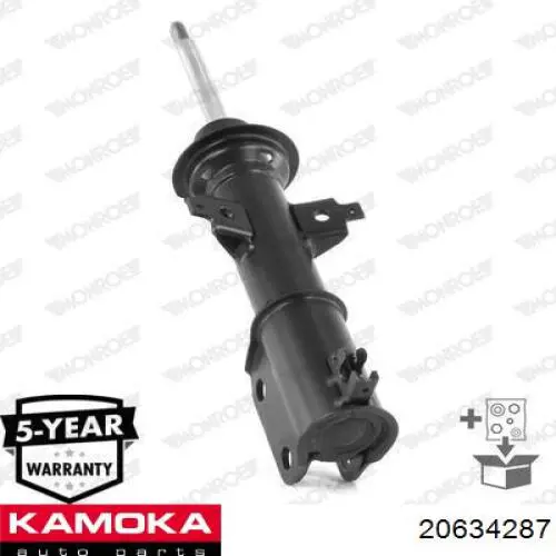 Стойка амортизатора передняя Kamoka 20634287 цена, от 43.13 USD