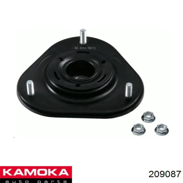 Soporte amortiguador delantero 209087 Kamoka