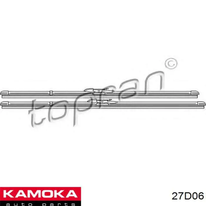 Дворники Kamoka 27D06 цена, от 25.23 USD