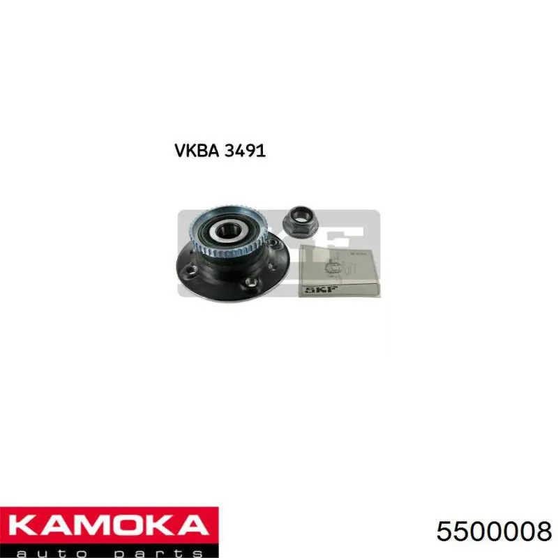 Ступица заднего колеса Kamoka 5500008