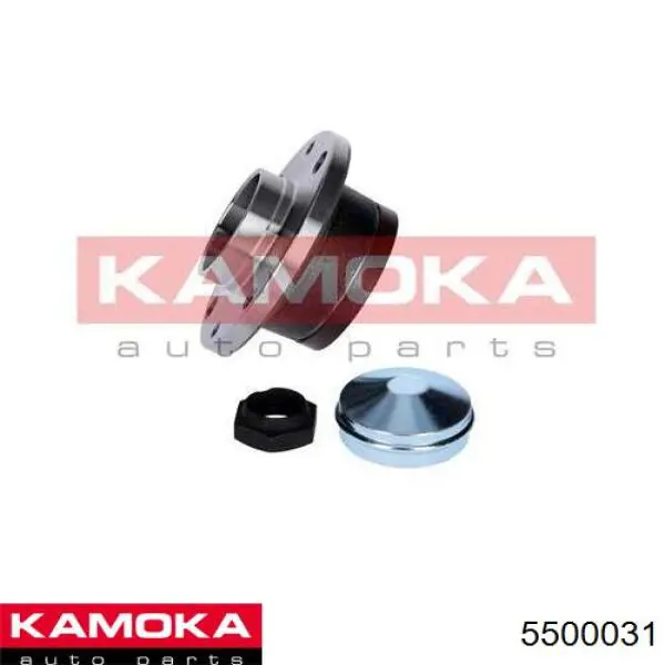 Cubo de rueda trasero 5500031 Kamoka