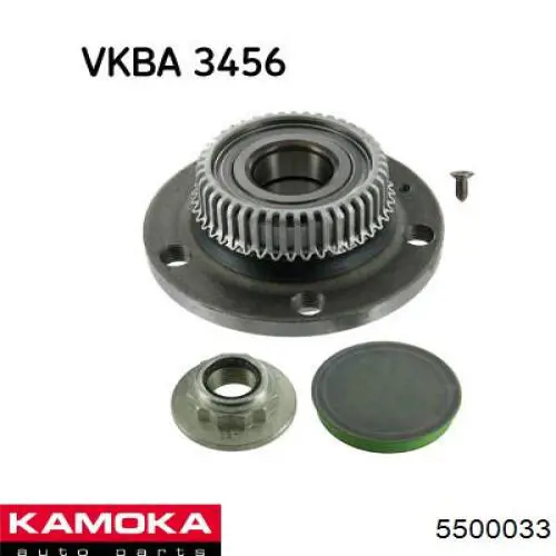 Купить 5500033 Kamoka Задняя шпиндель
