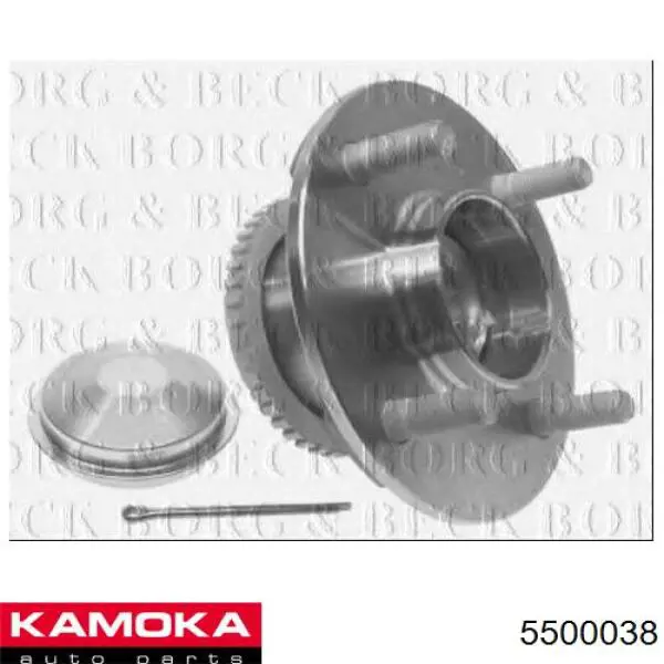 Задняя ступица 5500038 Kamoka