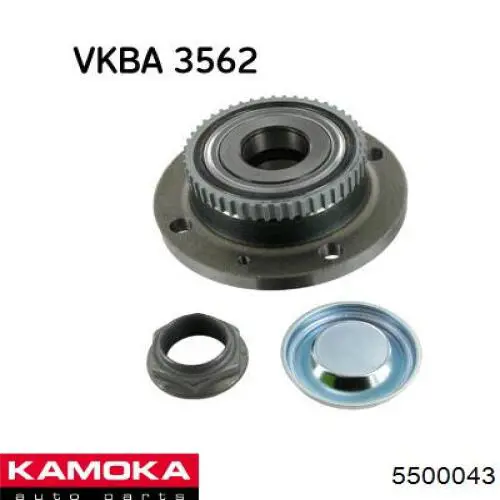 5500043 Kamoka Ступица задняя