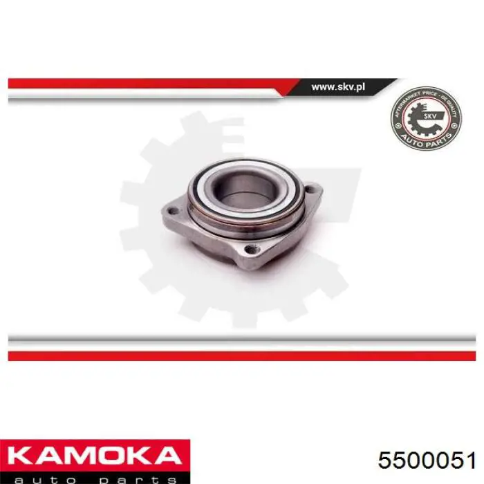 Комплект подшипника ступицы колеса Kamoka 5500051 цена, от 29.57 USD