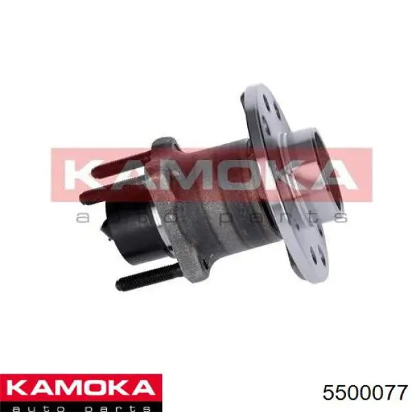 Cubo de rueda trasero 5500077 Kamoka