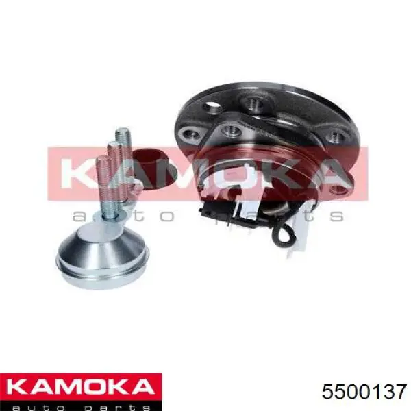 Cubo de rueda delantero 5500137 Kamoka