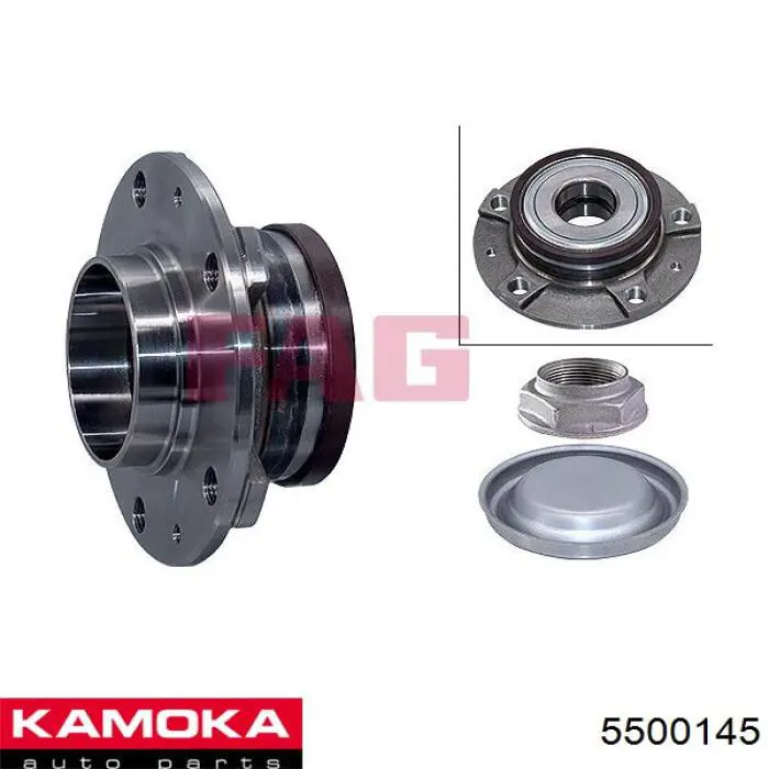 Купить 5500145 Kamoka Подшипник задней ступицы