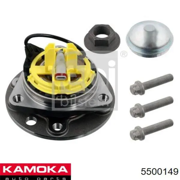 5500149 Kamoka Ступица колеса передняя