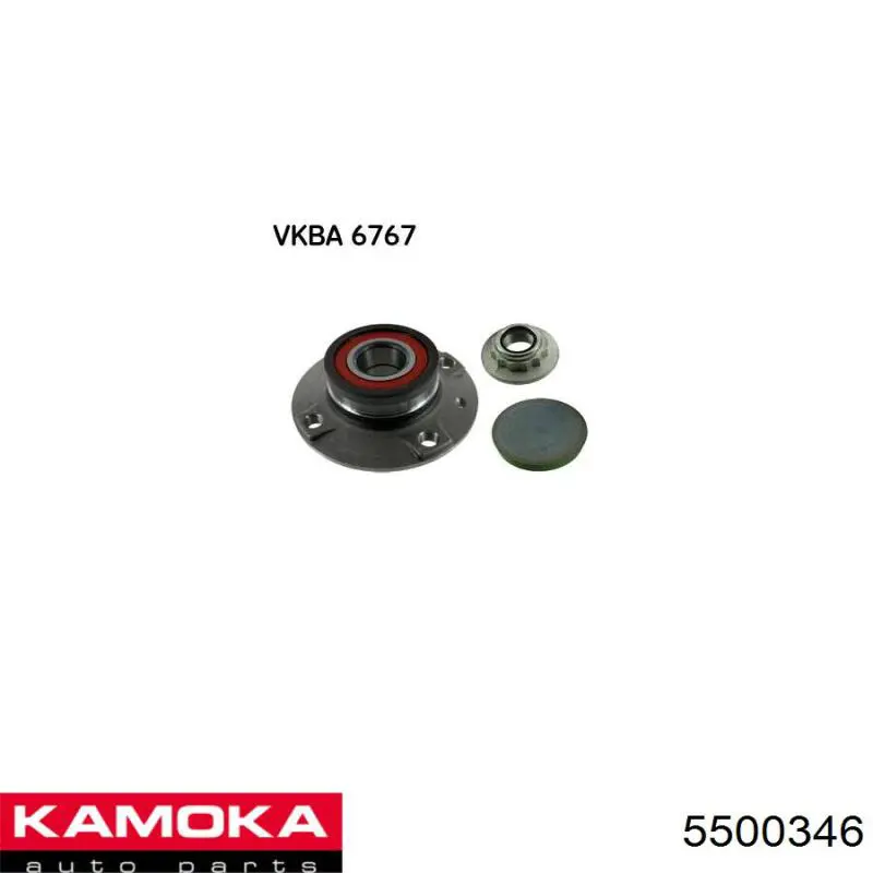 1S0598611 VAG Подшипник ступицы задней