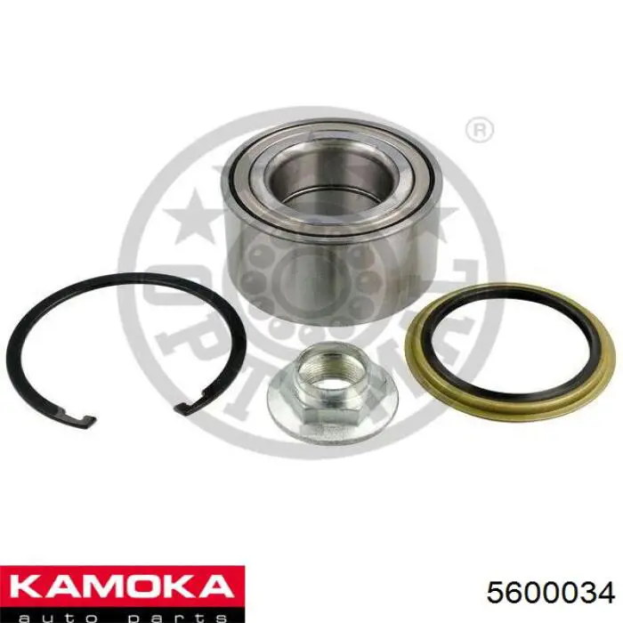 Cojinete de rueda delantero 5600034 Kamoka