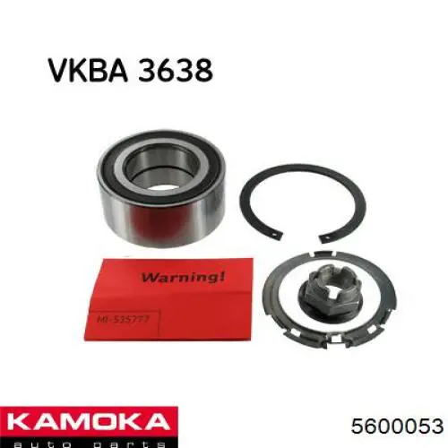 Комплект подшипника ступицы колеса Kamoka 5600053 цена, от 22.18 USD