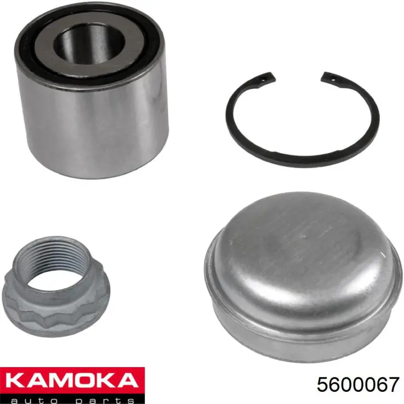 5600067 Kamoka Подшипник ступицы задней