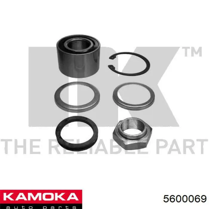 Задний подшипник Kamoka 5600069