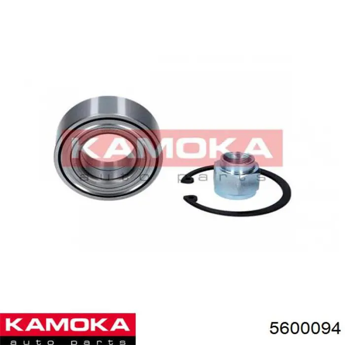 Cubo de rueda trasero 5600094 Kamoka