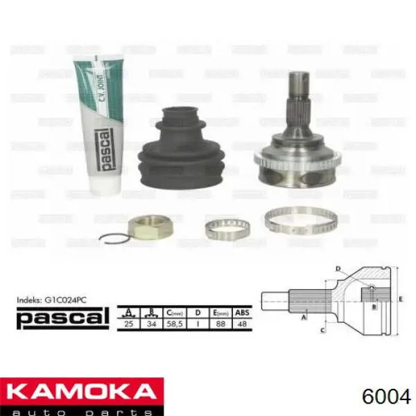 Граната колесная Kamoka 6004 цена, от 25.97 USD