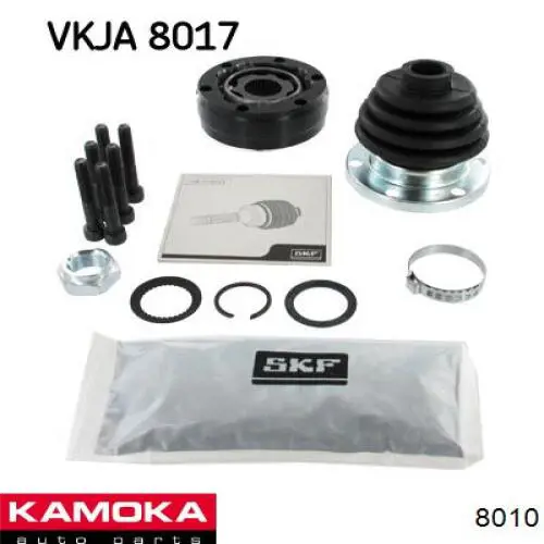 8010 Kamoka ШРУС внутренний, передний