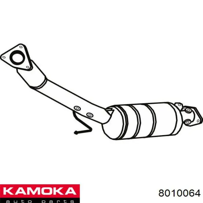 Купить DPF074 Polcar Передняя часть глушителя