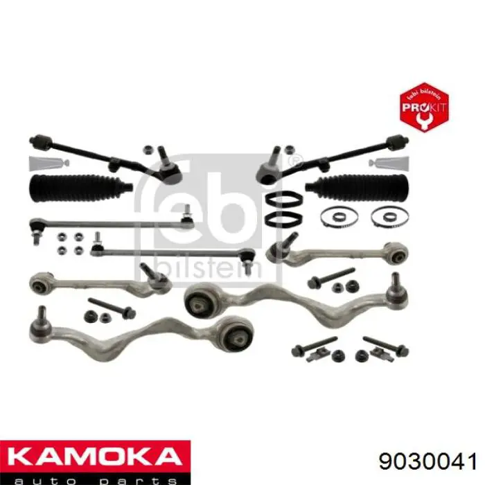 Стойка стабилизатора, переднего, левая Kamoka 9030041