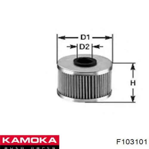 Купить F103101 Kamoka Фильтр центробежный очистки масла