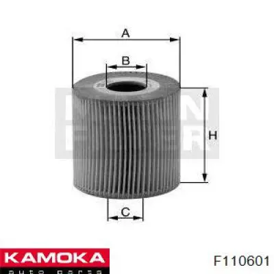 F110601 Kamoka Масляный фильтр двигателя