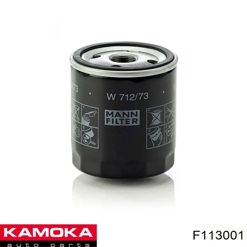 F113001 Kamoka Масляный фильтр двигателя