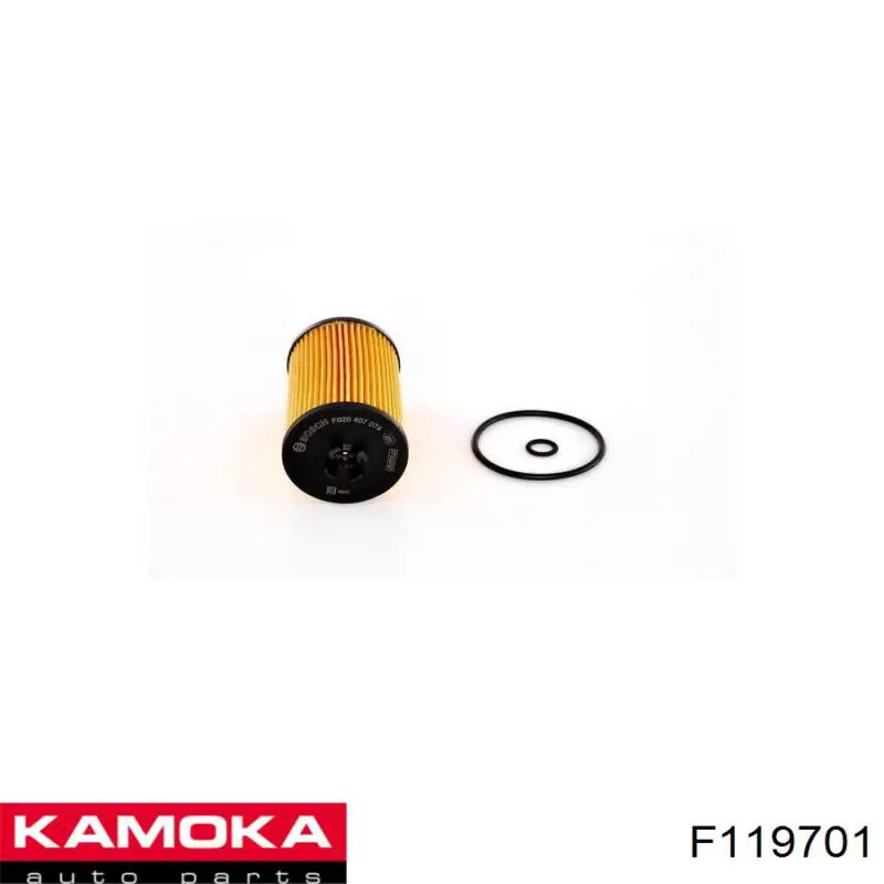 F119701 Kamoka Масляный фильтр двигателя
