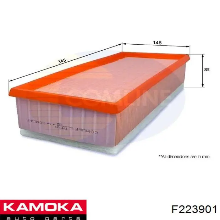 Фильтр воздушный Kamoka F223901
