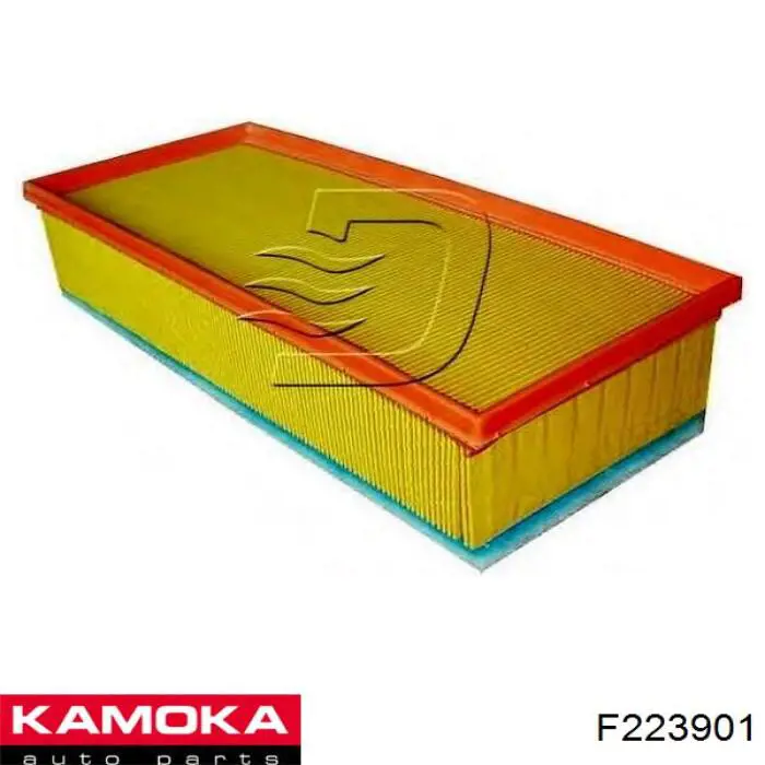 F223901 Kamoka Воздушный фильтр двигателя