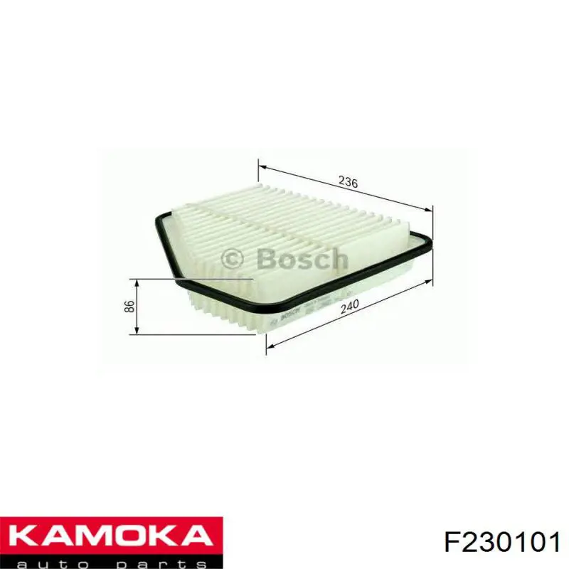 Элемент воздушного фильтра Kamoka F230101 цена, от 5.92 USD