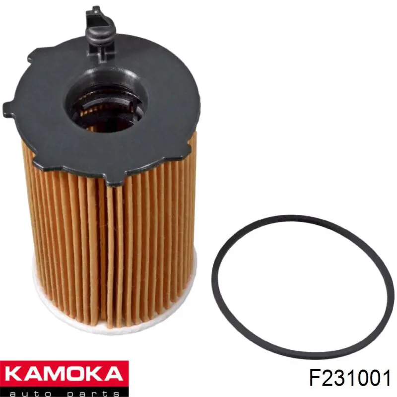 F231001 Kamoka Воздушный фильтр двигателя