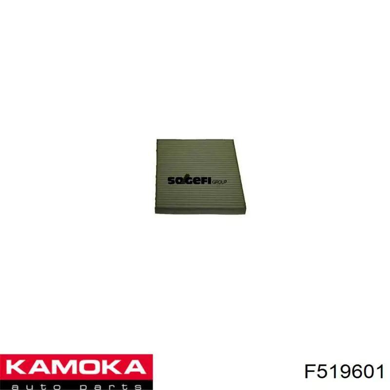 F519601 Kamoka фильтр салона