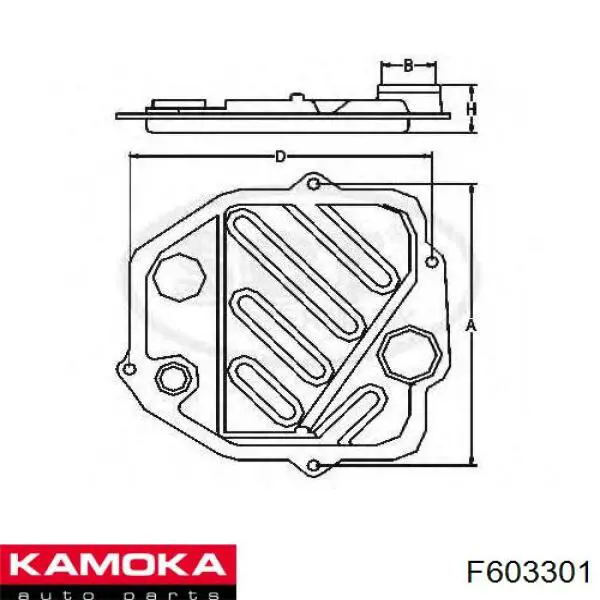 Купить F603301 Kamoka Поддон АКПП