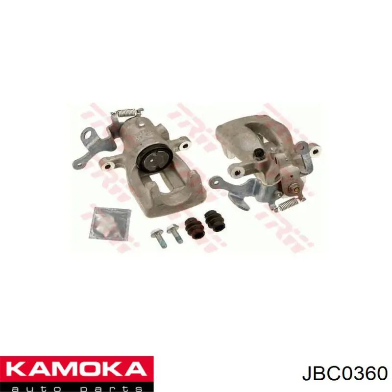 Суппорт тормозной задний правый JBC0360 Kamoka