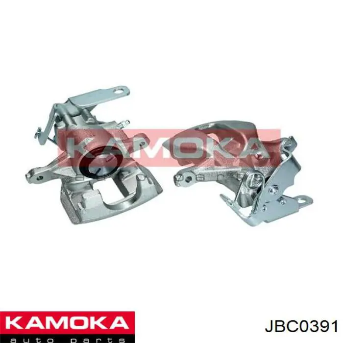 JBC0391 Kamoka суппорт тормозной задний левый
