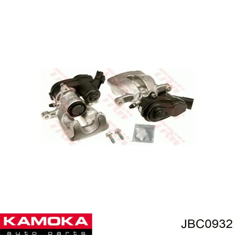 JBC0932 Kamoka суппорт тормозной задний правый