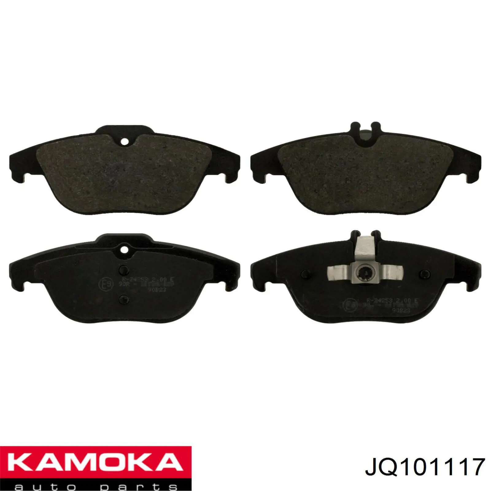 Колодки тормозные задние дисковые Kamoka JQ101117