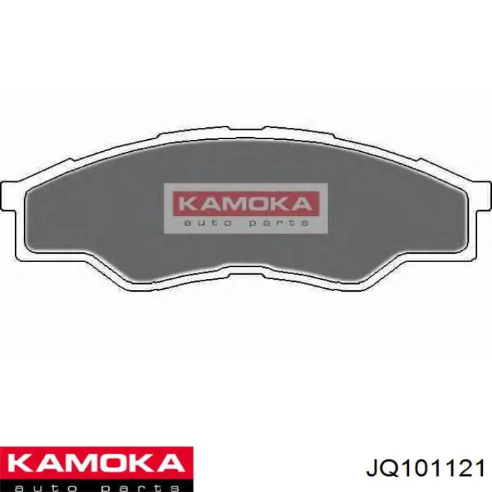 Купить JQ101121 Kamoka Колодки тормозные задние, дисковые