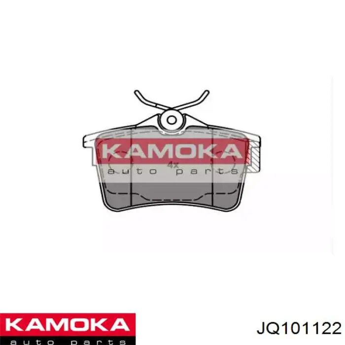 Купить JQ101122 Kamoka Колодки тормозные задние, дисковые