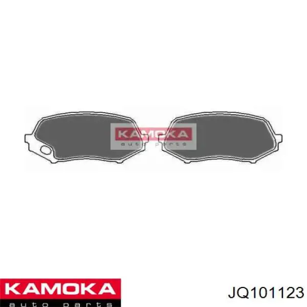 Купить JQ101123 Kamoka Колодки тормозные