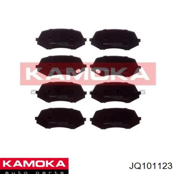 JQ101123 Kamoka колодки тормозные передние дисковые